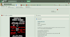 Desktop Screenshot of darklordrezzin.deviantart.com