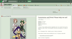 Desktop Screenshot of chaos-shadow.deviantart.com