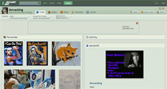 Desktop Screenshot of nowacking.deviantart.com