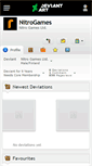 Mobile Screenshot of nitrogames.deviantart.com