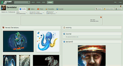 Desktop Screenshot of davestator.deviantart.com