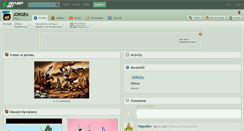 Desktop Screenshot of jorgeo.deviantart.com