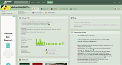Desktop Screenshot of abstractgameart.deviantart.com