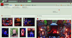 Desktop Screenshot of evysther.deviantart.com