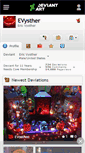 Mobile Screenshot of evysther.deviantart.com