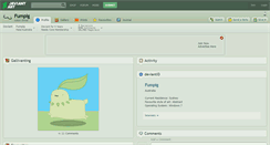 Desktop Screenshot of fumpig.deviantart.com