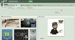 Desktop Screenshot of pidkid.deviantart.com