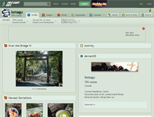 Tablet Screenshot of lomagu.deviantart.com