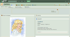 Desktop Screenshot of cyanmeran.deviantart.com