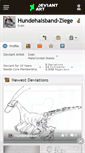 Mobile Screenshot of hundehalsband-ziege.deviantart.com