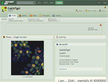 Tablet Screenshot of cutoutgirl.deviantart.com