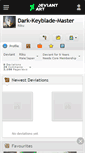 Mobile Screenshot of dark-keyblade-master.deviantart.com