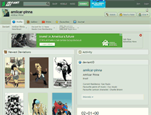 Tablet Screenshot of amilcar-pinna.deviantart.com