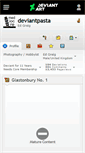 Mobile Screenshot of deviantpasta.deviantart.com