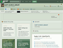 Tablet Screenshot of dapf-source-library.deviantart.com