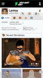 Mobile Screenshot of lanksa.deviantart.com