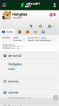 Mobile Screenshot of holypies.deviantart.com