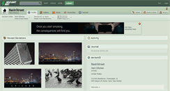 Desktop Screenshot of basinstreet.deviantart.com