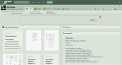 Desktop Screenshot of diesukka.deviantart.com