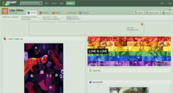 Desktop Screenshot of lilac-hime.deviantart.com