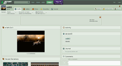 Desktop Screenshot of m883.deviantart.com
