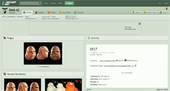 Desktop Screenshot of dest-42.deviantart.com