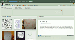 Desktop Screenshot of crystal003.deviantart.com