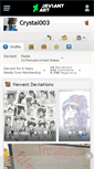 Mobile Screenshot of crystal003.deviantart.com