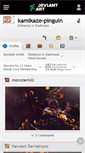 Mobile Screenshot of kamikaze-pinguin.deviantart.com