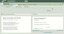 Desktop Screenshot of bluelunatic.deviantart.com