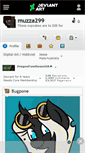 Mobile Screenshot of muzza299.deviantart.com