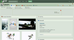 Desktop Screenshot of fusbusinc.deviantart.com
