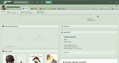 Desktop Screenshot of nakedsnakeplz.deviantart.com