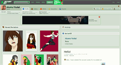 Desktop Screenshot of akumu-youkai.deviantart.com