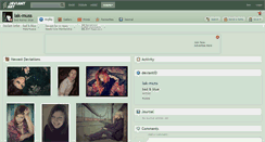 Desktop Screenshot of lak-muss.deviantart.com
