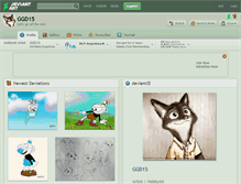 Tablet Screenshot of ggd15.deviantart.com