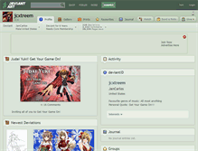 Tablet Screenshot of jcxtreem.deviantart.com