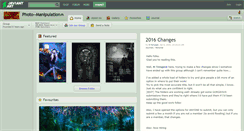 Desktop Screenshot of photo--manipulation.deviantart.com