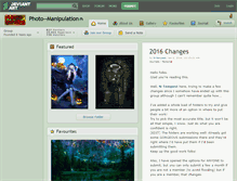 Tablet Screenshot of photo--manipulation.deviantart.com