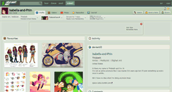 Desktop Screenshot of isabella-and-phin.deviantart.com