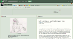 Desktop Screenshot of fluffyeyebrow.deviantart.com