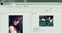 Desktop Screenshot of kohakushadow.deviantart.com