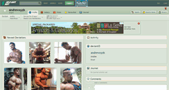 Desktop Screenshot of andrewxyzk.deviantart.com