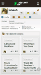 Mobile Screenshot of lunawb.deviantart.com