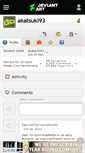 Mobile Screenshot of akatsuki93.deviantart.com
