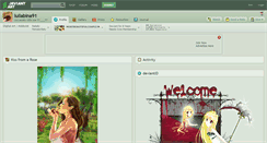 Desktop Screenshot of lullabina91.deviantart.com
