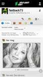 Mobile Screenshot of fastback73.deviantart.com