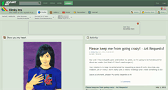 Desktop Screenshot of kimby-tns.deviantart.com