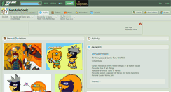 Desktop Screenshot of narutovssonic.deviantart.com