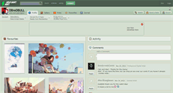 Desktop Screenshot of dbredbull.deviantart.com